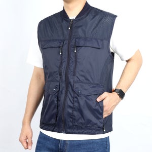 남자조끼 여름 망사 멀티 포켓 경랑베스트