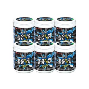 [당충전]졸음번쩍껌 울트라파워(80gx6개) 롯데제과 [남녀노소][아이 어른간식][탕비실 회사 간식] [달달한디저트]