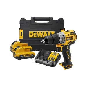 디월트 DCD706L2 충전 햄머 드릴 드라이버 12V 전동공구 배터리(3.0)2개 세트