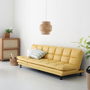 마켓비 앰보 4인 멀티 소파베드 등받이 각도조절이 편한 접이식 212x109 아보카도