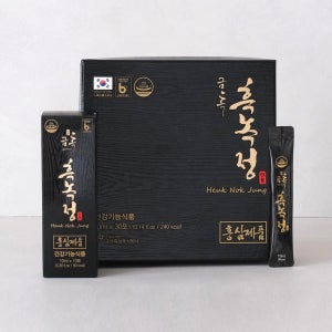 금흑 흑녹정 300ml (10mlx30개입) 흑삼 녹용 스틱