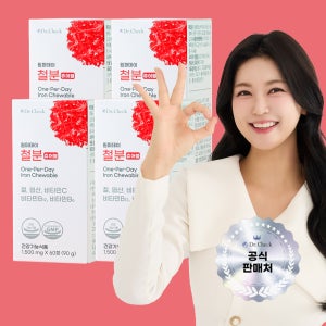 닥터체크 나지완 원퍼데이 철분 츄어블 60정 4박스 리포퍼 철분