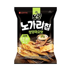 롯데 오잉 노가리칩 청양마요맛 60g / 1봉