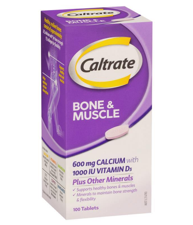 <b>칼트레이트</b> 본 앤 머슬 100정/ Caltrate Bone &amp; Muscle 100tab