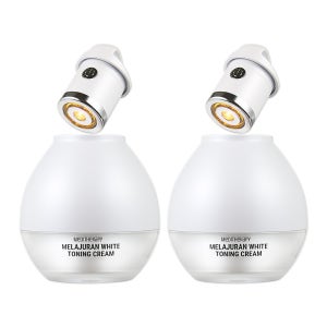 [1+1] 메디테라피 멜라쥬란 화이트 토닝 크림 50mL+ EMS 디바이스 2세트