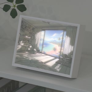 라인트 선샤인 LED 그림 액자 무드등