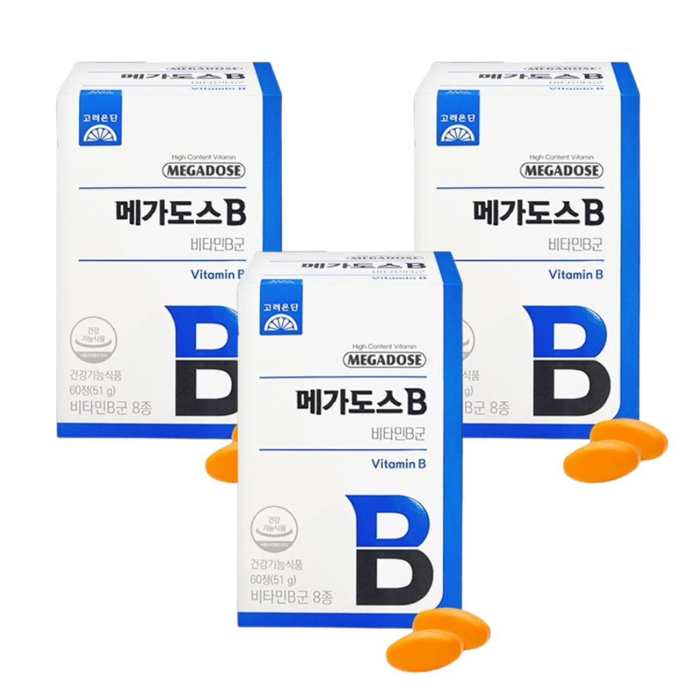 고려은단 고함량비타민b 비타민b3 b5 비타민b100 180정