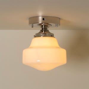 올드스쿨스몰 현관센서등 현관조명 1등 (니켈)