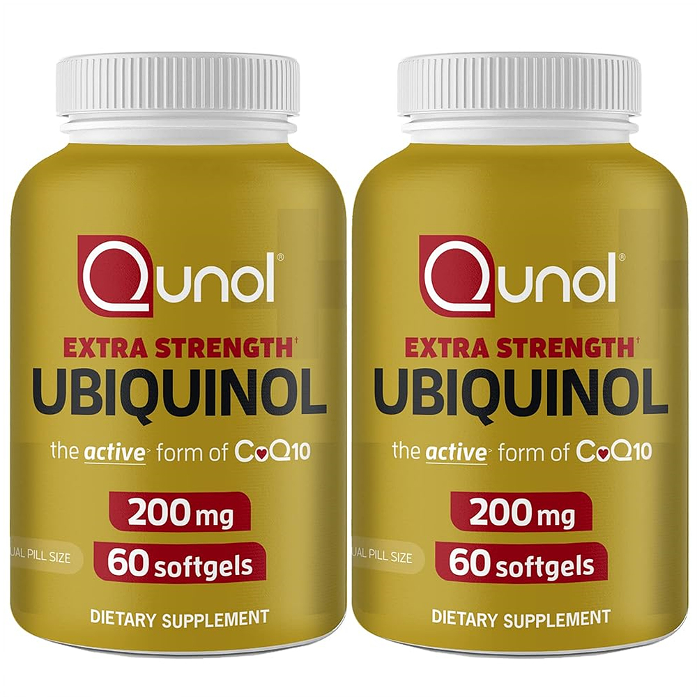 퀴놀 <b>코엔자임</b> Q10 유비퀴놀 200MG 60캡슐 2통