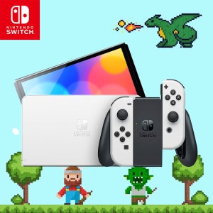 닌텐도 스위치 OLED 화이트 본체