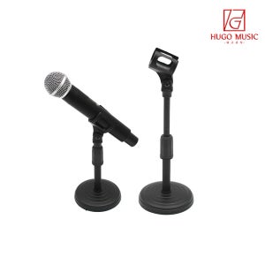 위고뮤직 TS-4 탁상용 마이크 스탠드 거치대 마이크홀더 높이조절 콘덴서