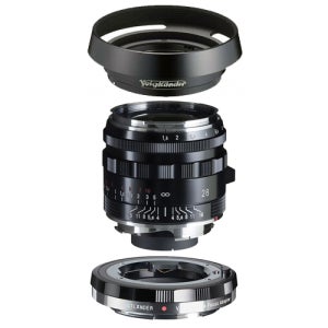 보이그랜더 NOKTON VL 28mm F1.5 Asp Type II 블랙페인트 + VM-Z아답터 + Hood / 니콘 Z마운트