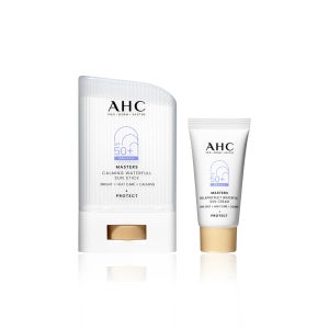 AHC 마스터즈 카밍 워터풀 선스틱 22g+멜라프로텍트 워터풀선크림 7ml