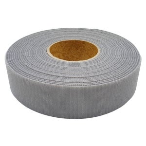 폭 5cm 국산 전선정리 암수한몸양면벨크로 케이블찍찍이타이 일반형 회색 10미터 x10롤