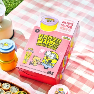 [만전김] 미니언즈 한끼한포 스틱 김자반 10g x 20봉 기획팩 200g, 1개
