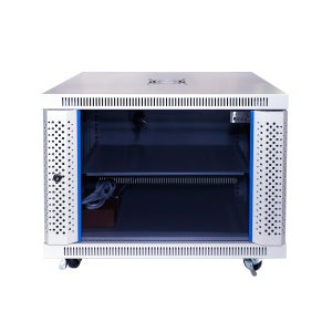 마하링크 ML-H500 9U H500 D500 W600 슬림너트 강화유리 허브랙 통신랙 색상 아이보리