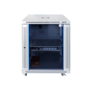 마하링크 ML-H750 15U H750 D600 W600 슬림너트 강화유리 허브랙 통신랙