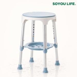 소유라이프 노인 목욕의자 어르신 환자용 임산부 높이조절 샤워 의자 요양원 와상환자