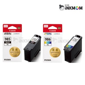 PG-985XL (캐논 985XL Black) CL-986XL (캐논 986XL Color) 검정 칼라 정품잉크 SET