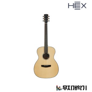 헥스 OM바디 탑솔리드 기타 F200