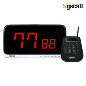 순번대기 호출세트 SR-A2002-5020 모니터+호출벨 진동벨 알림 호출기
