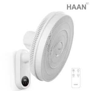 한경희 벽걸이선풍기 가정용 식당 업소용 리모컨 벽선풍기 써큘레이터형