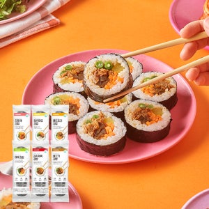 이노하스 냉동김밥 6종 식물성 대체육 간편식 (3개이상 구매)