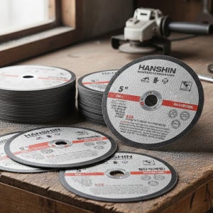 한신 절단석 125mm 그라인더 커팅날 카팅날 절단날 50개