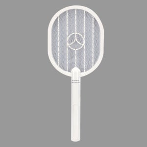 무선 전기 모기채 해충퇴치기 라켓형 파리채 실속형 넓은 철망