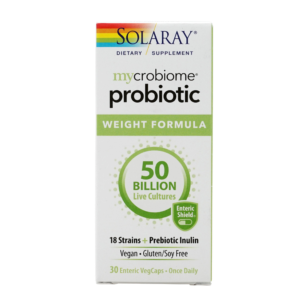 솔라레이 마이크로바이옴 유산균 <b>웨이트</b> 포뮬라 500억 30 장용 베지캡슐