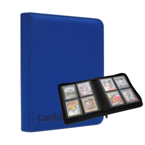 포카 포토카드 바인더 4포켓 탑로더 앨범 블루 카드쉘 아이돌 포켓몬 유희왕 홀더 P35