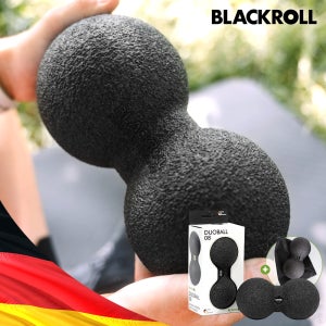 독일 블랙롤 듀오볼 빅 근막 지압 요가 스트레칭 땅콩 마사지볼 + 보관파우치