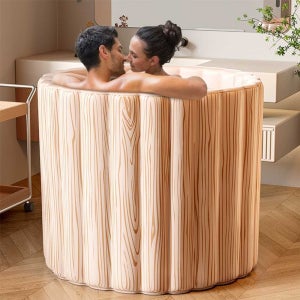 가정용 사우나 욕조 성인 접이식 튜브 이동식 반신욕