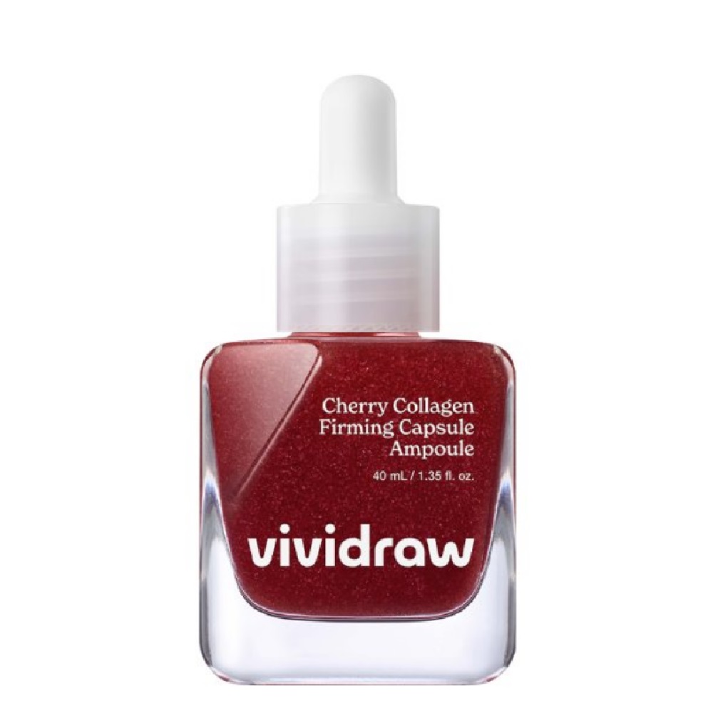 <b>비비드</b>로우 체리 <b>콜라겐</b> 퍼밍 캡슐 앰플 40ml