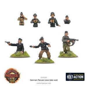 워로드게임즈 Achtung Panzer German Army Tank Crew