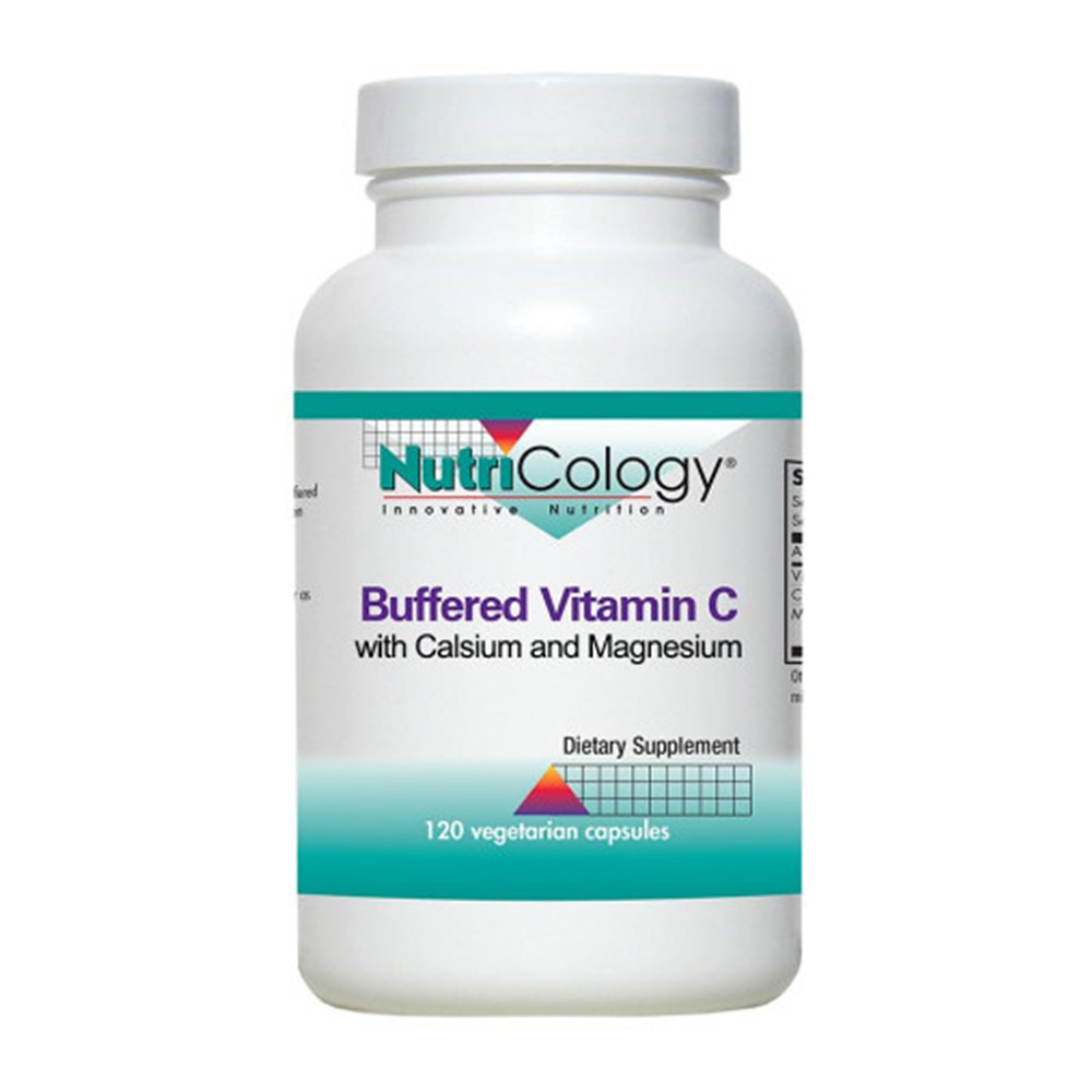 뉴트리콜로지 <b>버퍼드 비타민</b> C 위드 <b>칼슘</b> 앤 <b>마그네슘</b> 120 베지캡슐