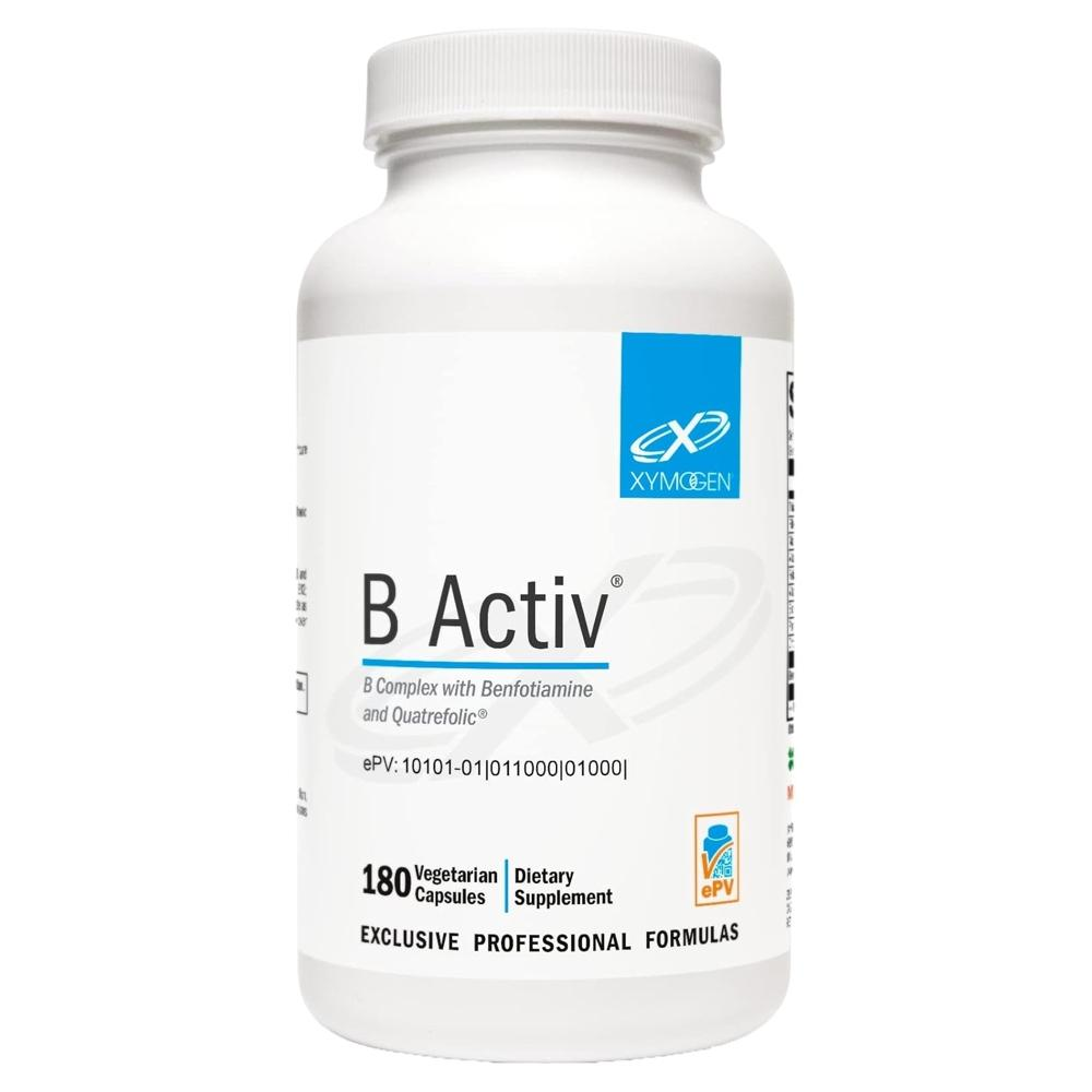 XYMOGEN B Activ <b>비타민</b>B 복합체 180정 벤포티아민 메틸폴레이트 비오틴