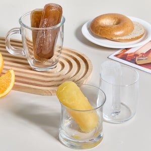 이지앤프리 홈카페 휴대용 텀블러용 빅사이즈 막대 얼음 녹지않는 아이스폴 초대형 막대 얼음틀 아이스트레이 3구 1P+1P