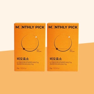 [1개월분] 먼슬리픽 비오효소 식이섬유 효소 (2박스)
