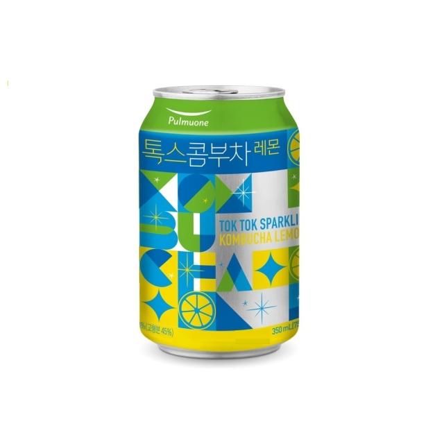 [<b>풀무원</b>] 톡스콤부차 레몬(캔) (350mlx24개입)