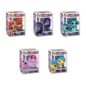 펀코팝 디즈니픽사 인사이드아웃2 캐릭터 피규어 굿즈 불안 따분 부럽 당황 기쁨