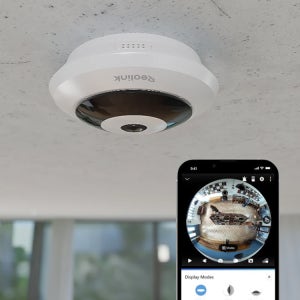 리오링크 FE-P 6MP 어안CCTV 스마트 감지 360도 파노라마 PoE 어안카메라
