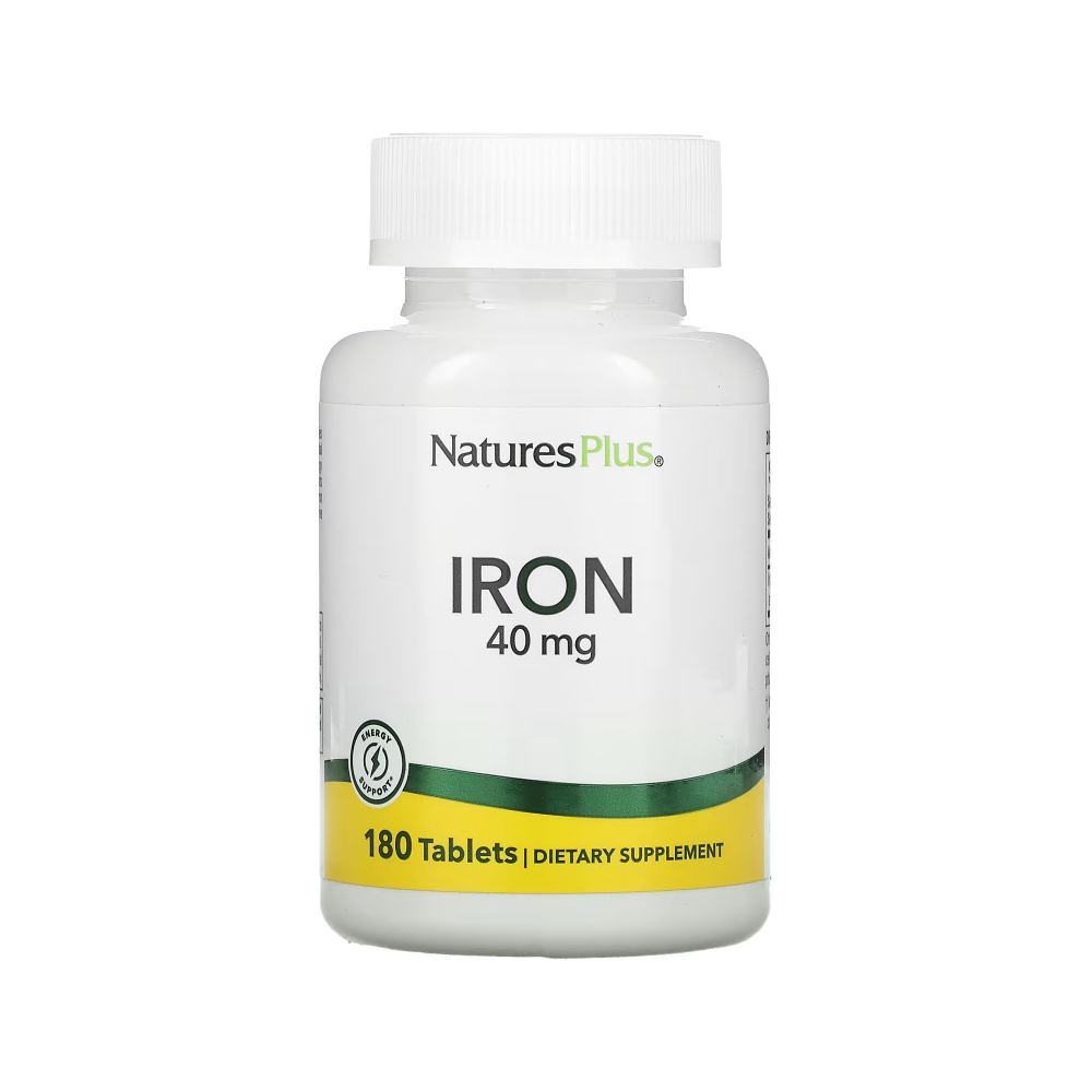 <b>네이처스플러스</b> 철분 40mg 180정