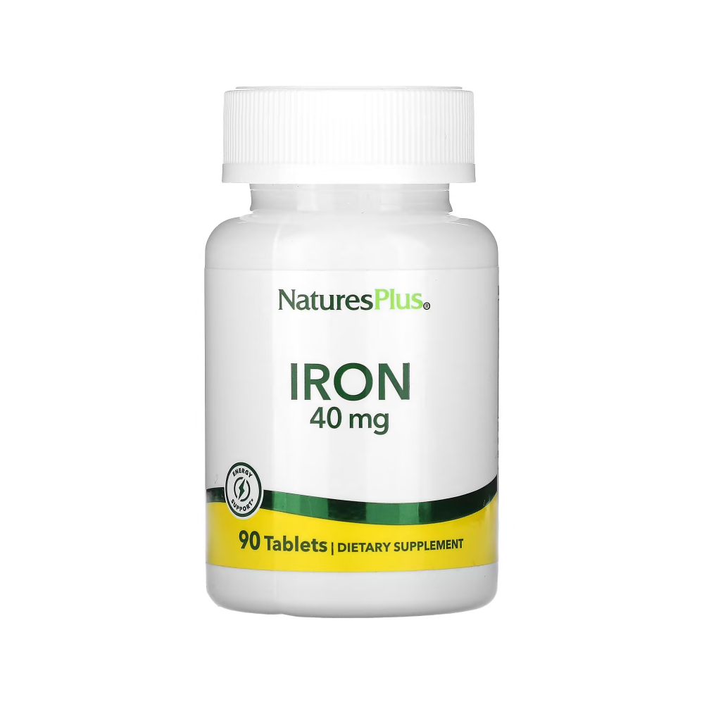네이처스플러스 철분 40mg 90정