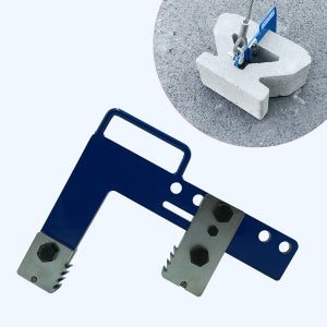 [공장직영] F형 보강토집게 식생블럭집게 돌집게 보도블럭 생태블럭 석재 식생 집게