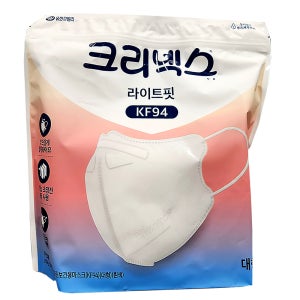 크리넥스 KF94 라이트핏 마스크 대형 화이트 30매