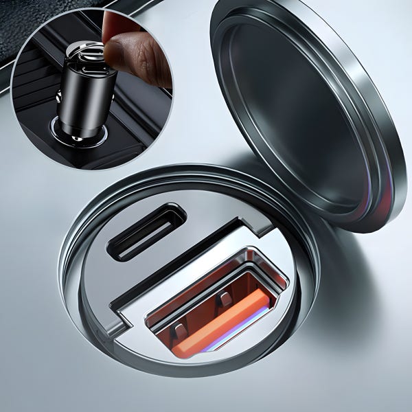 [완벽매립] 시거잭충전기 차량용 초고속 시가잭 USB+C