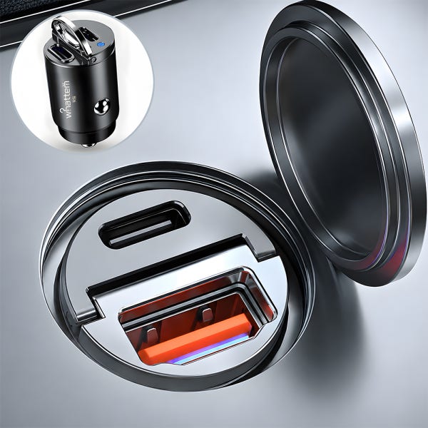 [완벽매립] 초고속 시가잭 멀티 시거잭 차량용 USB+C