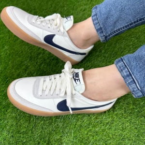 (국내매장판) 나이키 제이크루 킬샷 2 레더 네이비 여성 남성 커플 운동화 스니커즈