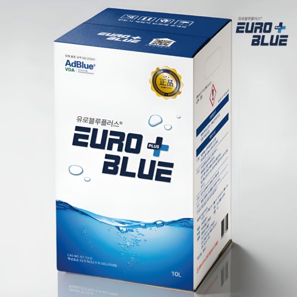 [유로블루플러스] 프리미엄 차량용 요소수 10L 국내산 Adblue 호스포함